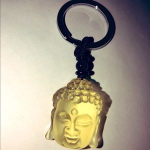 Mellow Yellow Buddha Key Chains